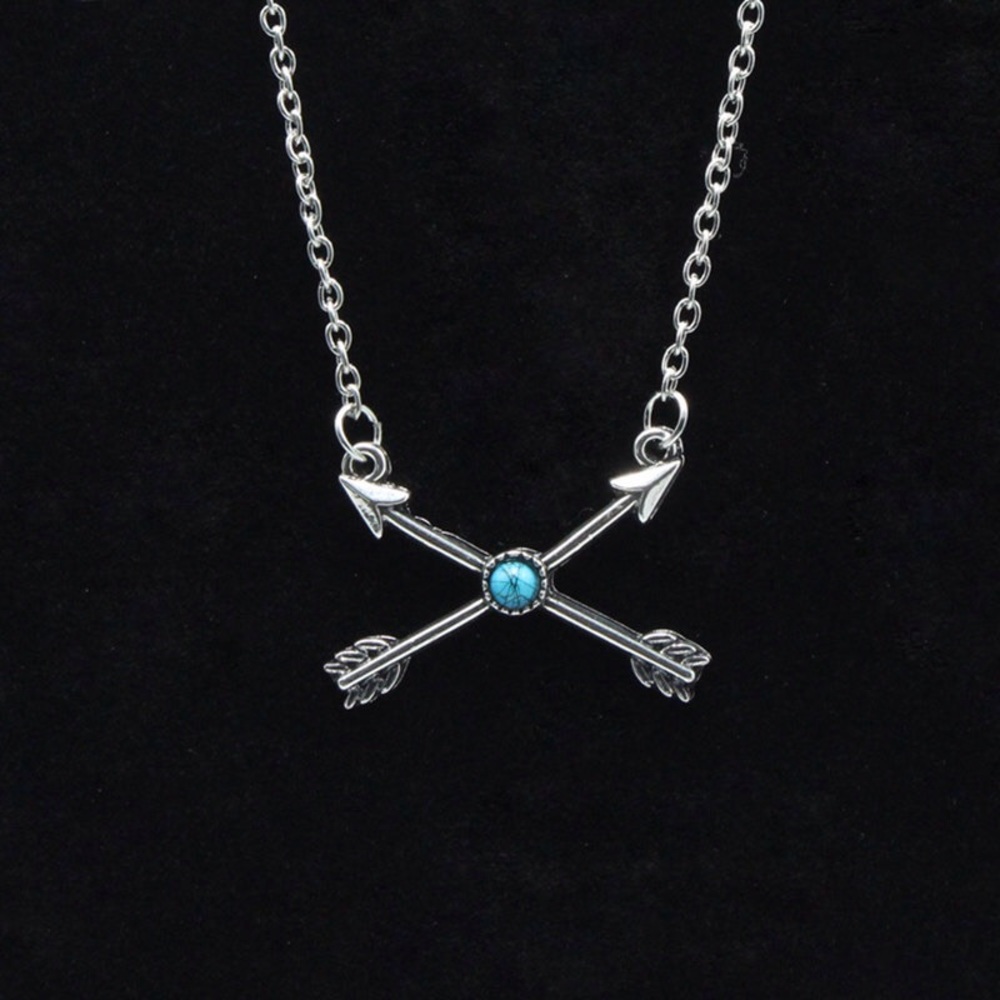 BOHO GYPSY ARROW NECKLACE - Picture 4 of 4
